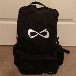 Black sparkles nfinity bag